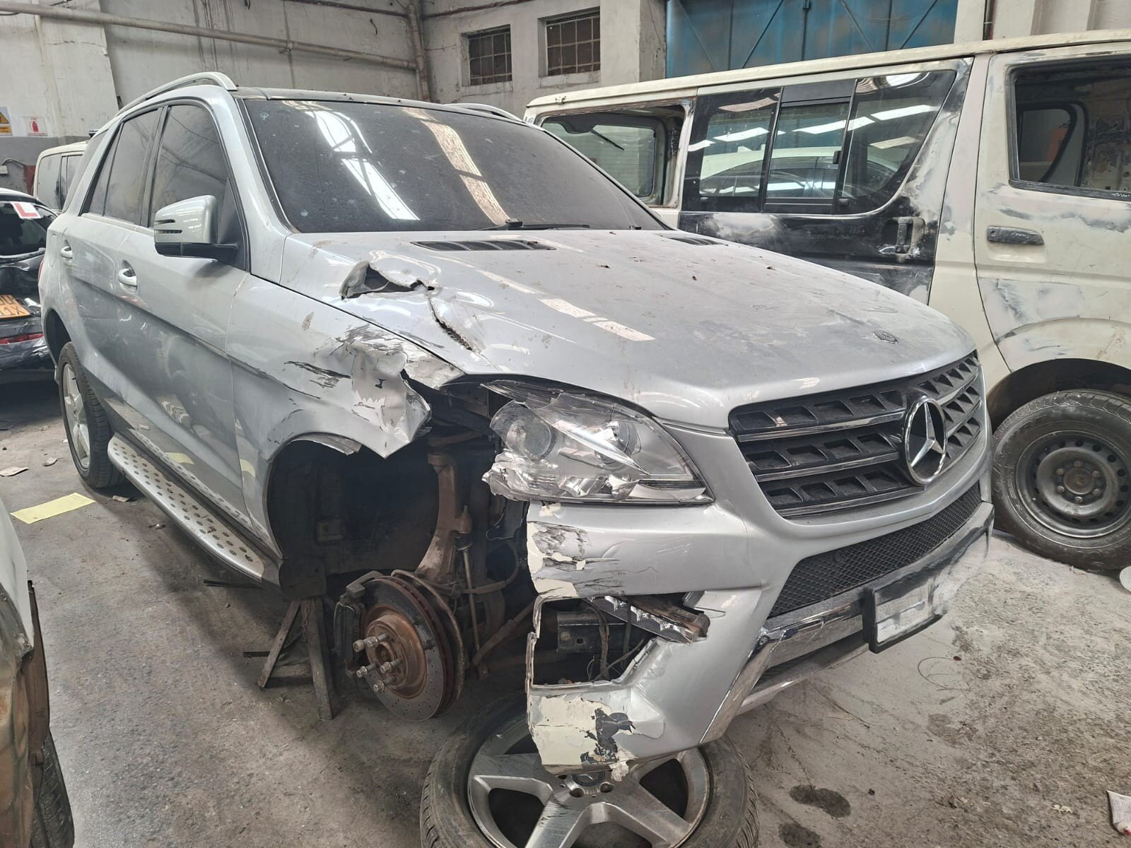 Nissan X-Trail — Side Impact Repair — before