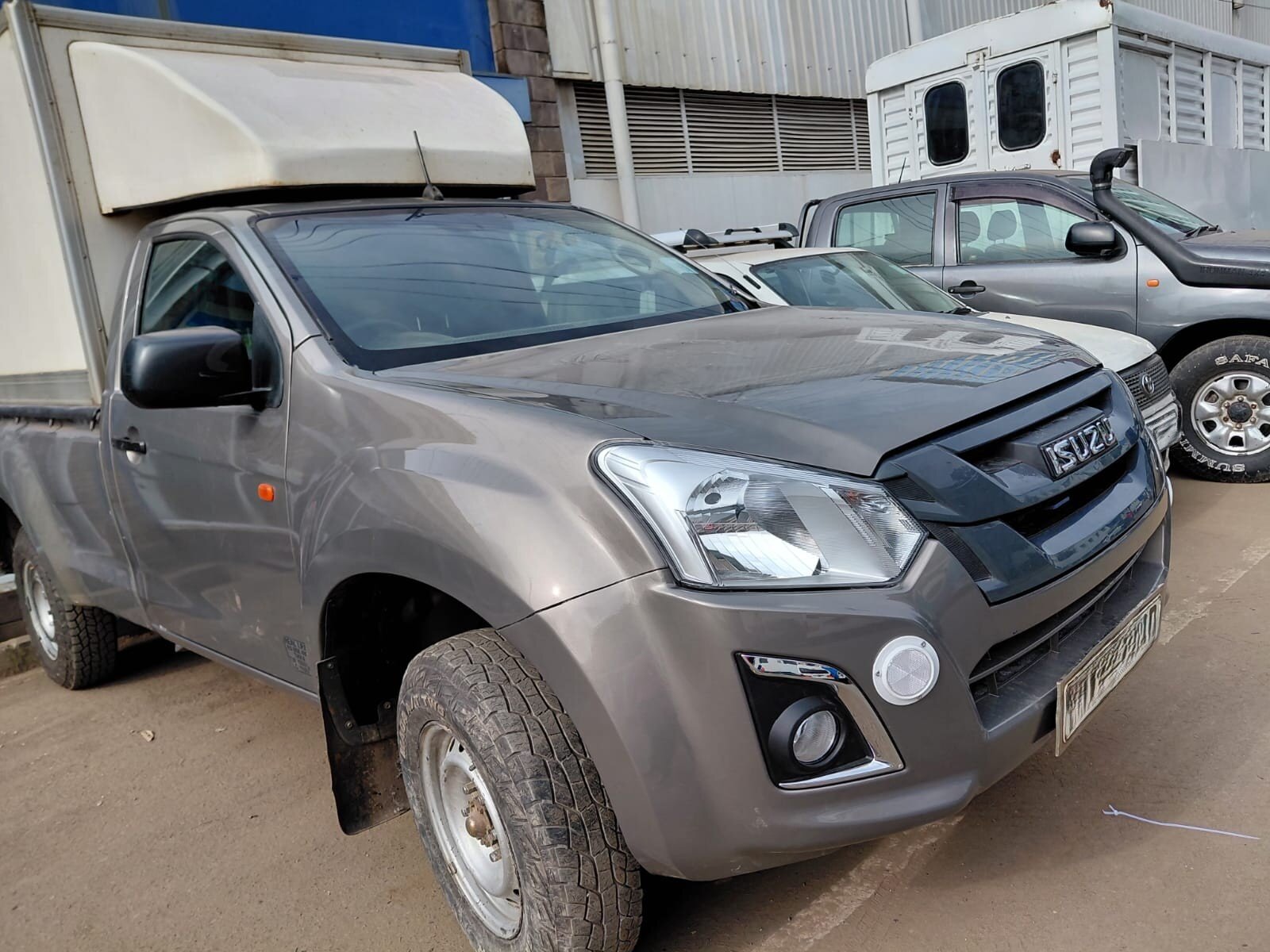 Isuzu — Front Bumper Respray — after