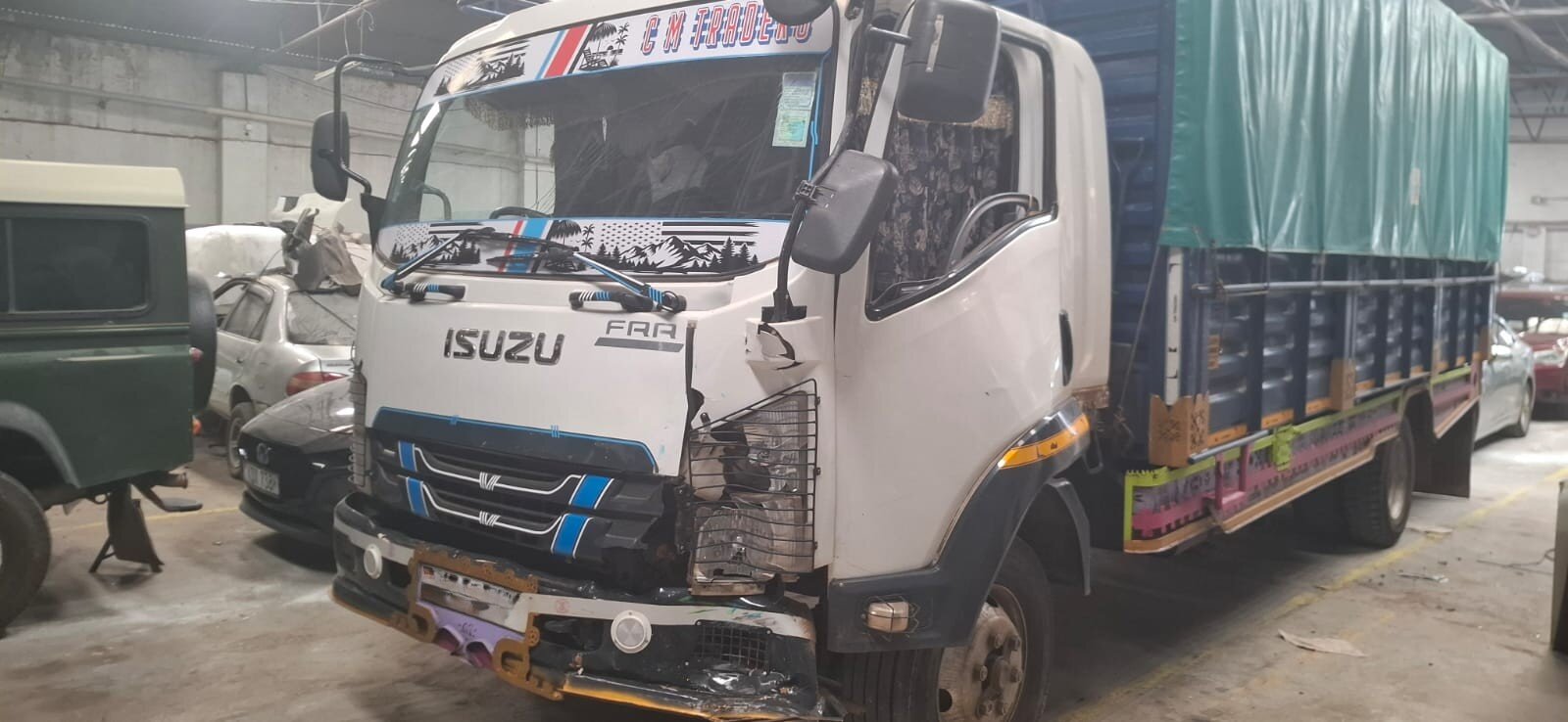 Isuzu — Full Auto Electrical Rewire — before