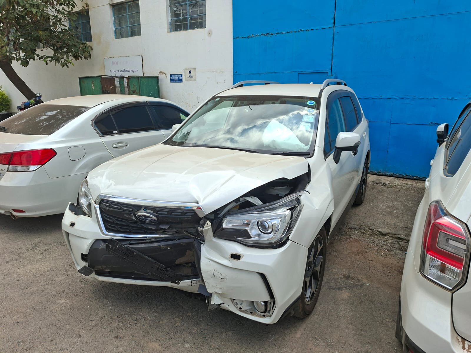 Subaru— Engine Overhaul — before