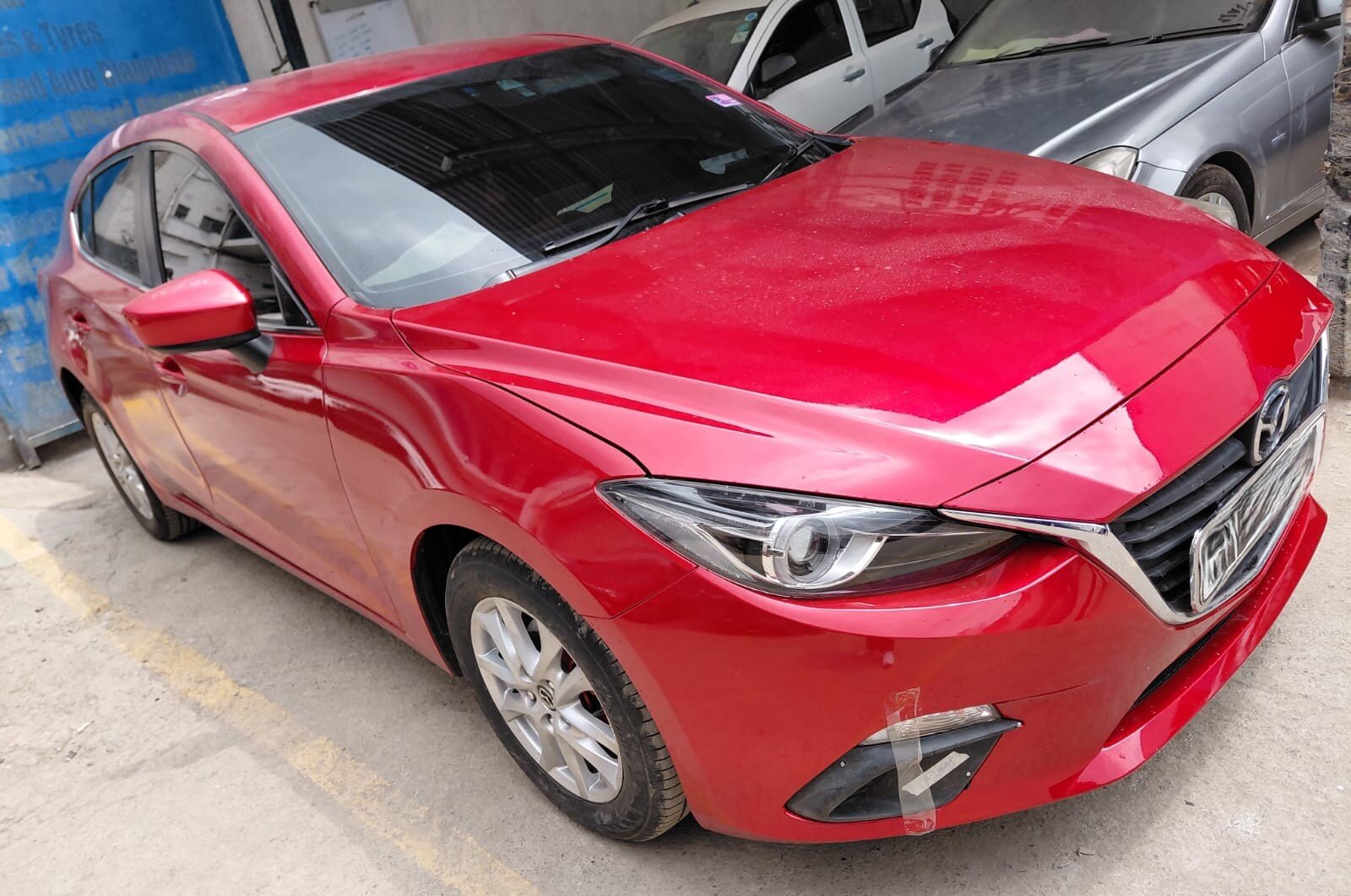 Mazda - Front end restoration — after